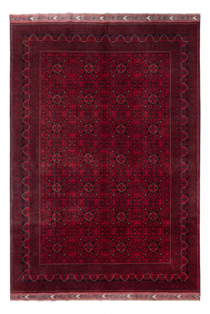 Afghan Teppich - Kunduz - Royal - 357 x 250 cm - rot