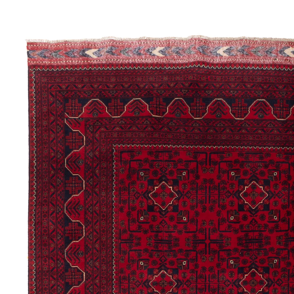 Afghan Teppich - Kunduz - Royal - 357 x 250 cm - rot