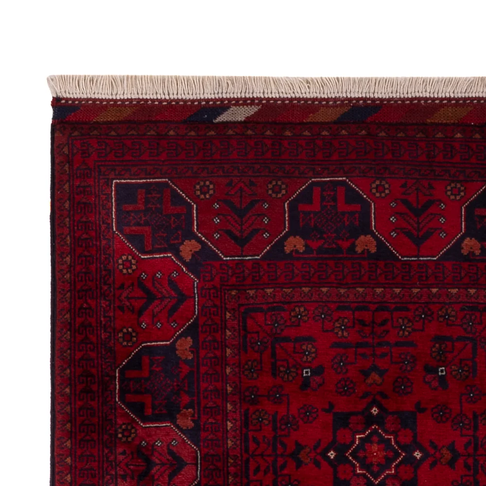 Afghan Teppich - Royal - 147 x 100 cm - rot