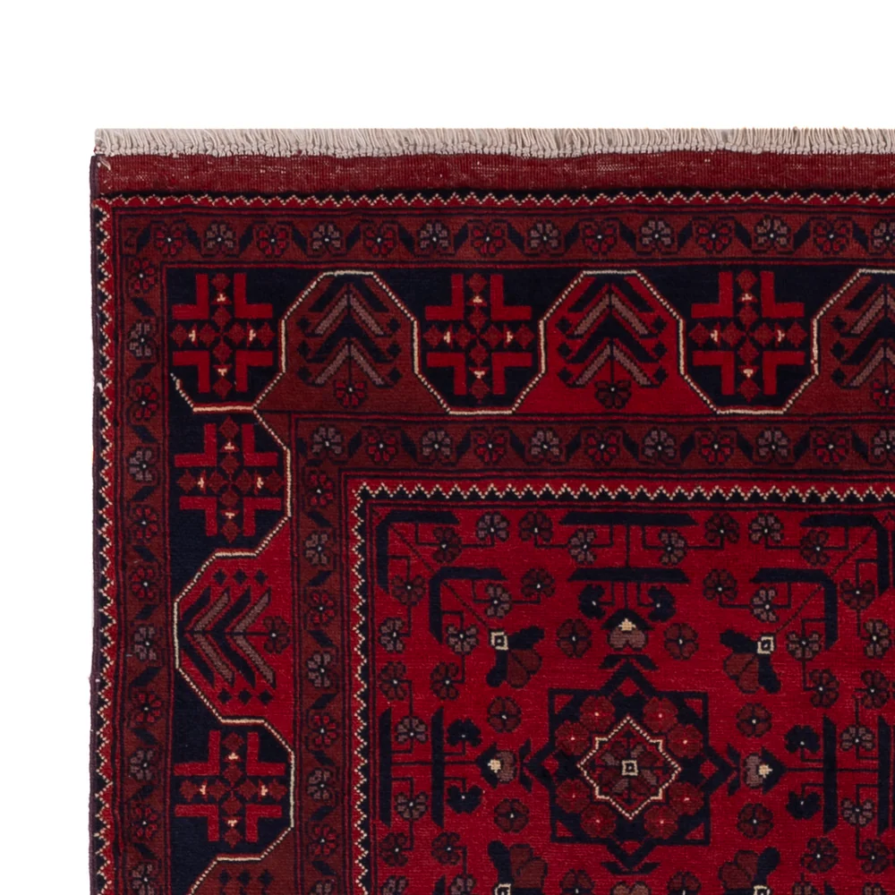 Afghan Teppich - Royal - 148 x 100 cm - rot
