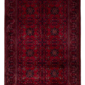 Afghan Teppich - Royal - 155 x 101 cm - rot