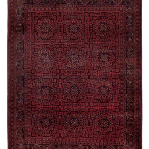 Afghan Teppich - Royal - 193 x 147 cm - rot