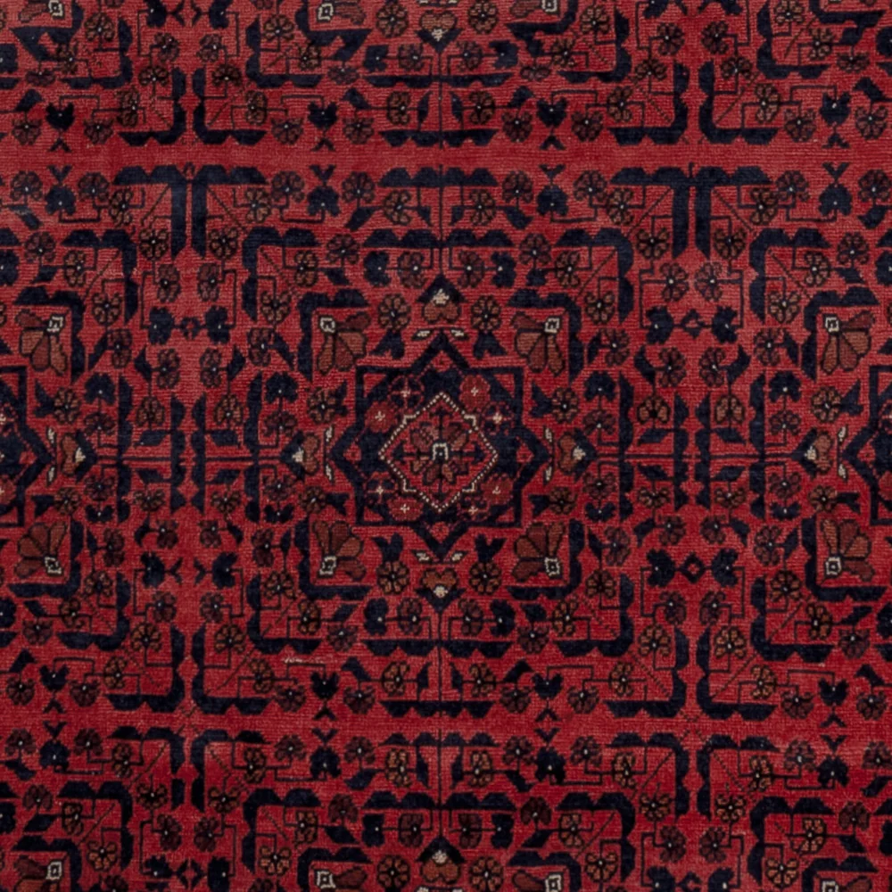 Afghan Teppich - Royal - 193 x 147 cm - rot