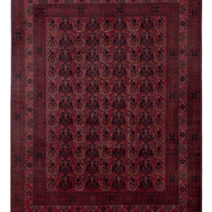 Afghan Teppich - Royal - 194 x 148 cm - rot