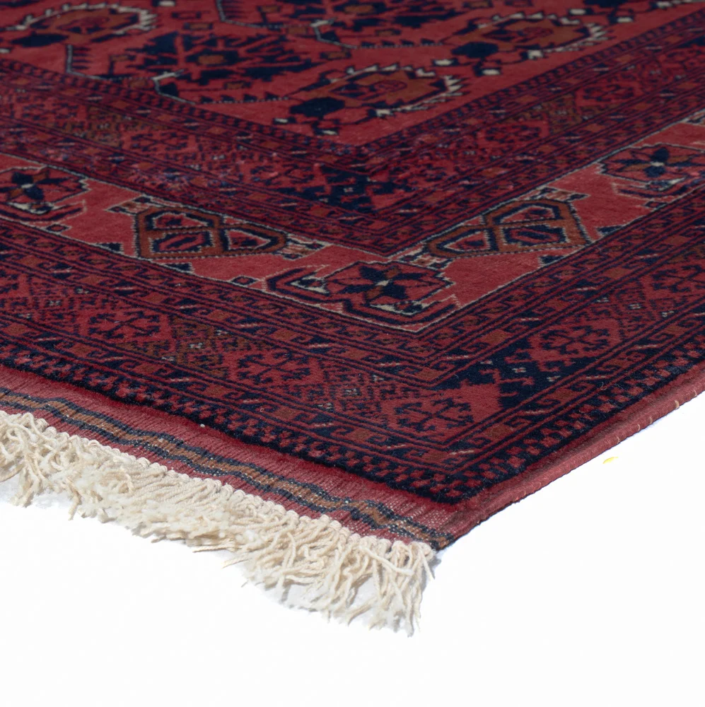 Afghan Teppich - Royal - 194 x 148 cm - rot
