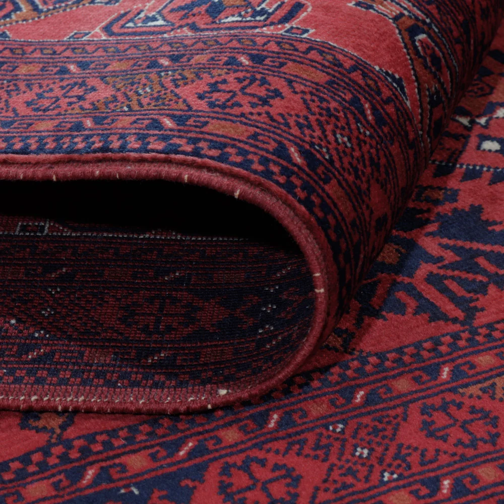 Afghan Teppich - Royal - 194 x 148 cm - rot