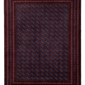 Afghan Teppich - Royal - 195 x 151 cm - blau