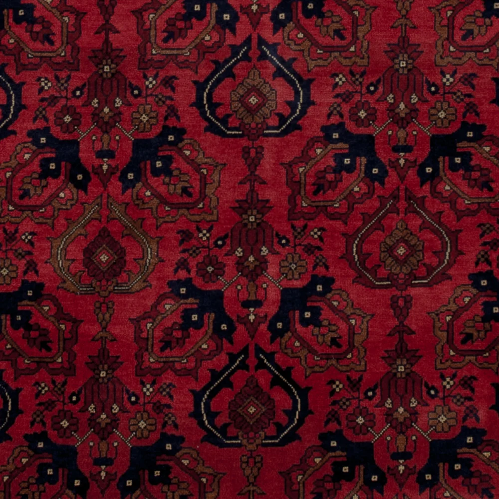 Afghan Teppich - Royal - 195 x 152 cm - rot
