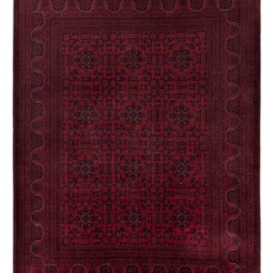 Afghan Teppich - Royal - 201 x 152 cm - rot