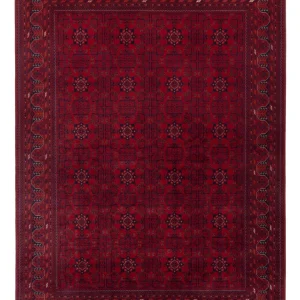 Afghan Teppich - Royal - 234 x 171 cm - rot