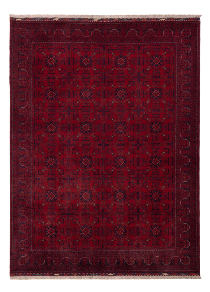 Afghan Teppich - Royal - 235 x 174 cm - rot