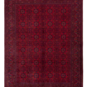 Afghan Teppich - Royal - 240 x 171 cm - rot