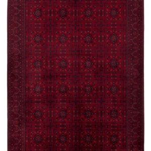 Afghan Teppich - Royal - 240 x 176 cm - rot