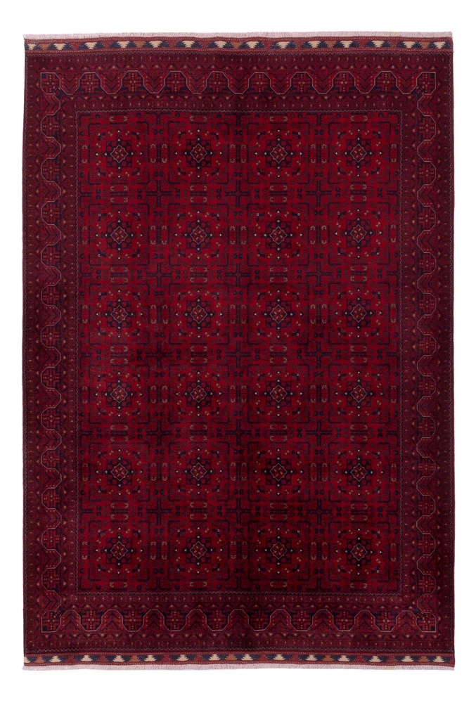 Afghan Teppich - Royal - 240 x 176 cm - rot