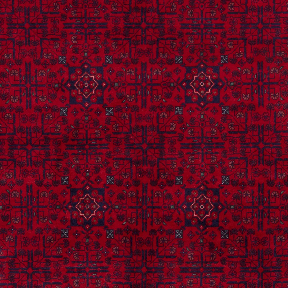 Afghan Teppich - Royal - 242 x 172 cm - rot