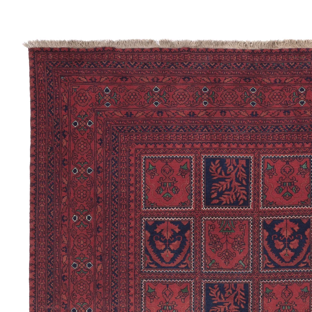 Afghan Teppich - Royal - 285 x 195 cm - dunkelrot