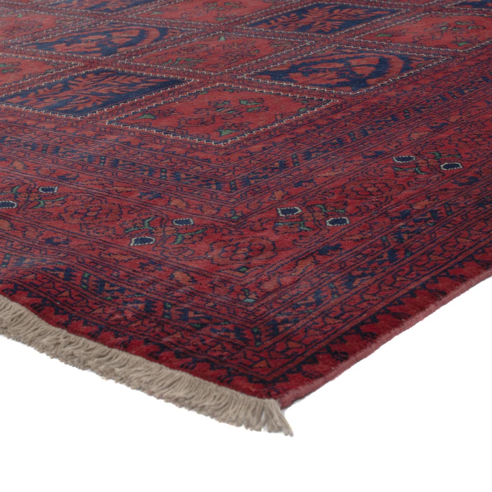 Afghan Teppich - Royal - 285 x 195 cm - dunkelrot
