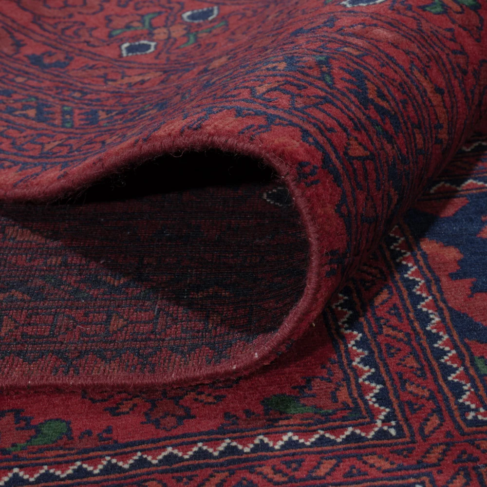 Afghan Teppich - Royal - 285 x 195 cm - dunkelrot