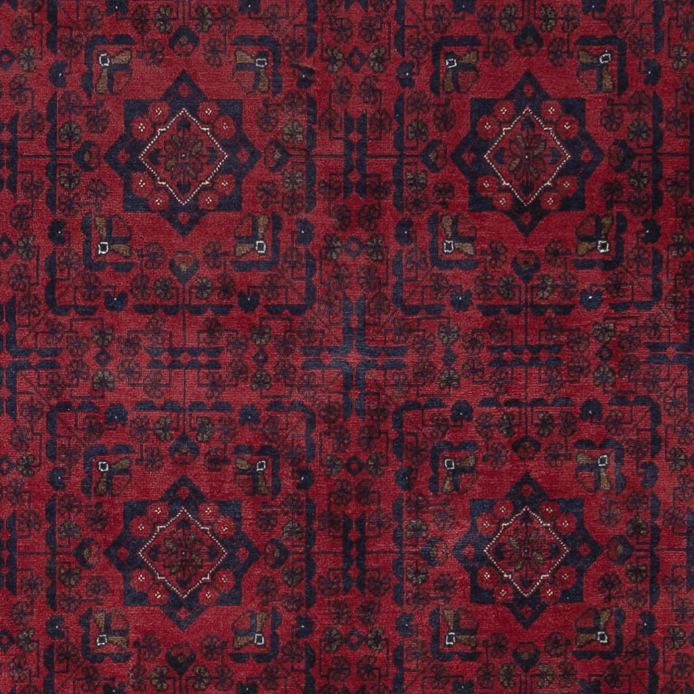 Afghan Teppich - Royal - 286 x 202 cm - dunkelrot