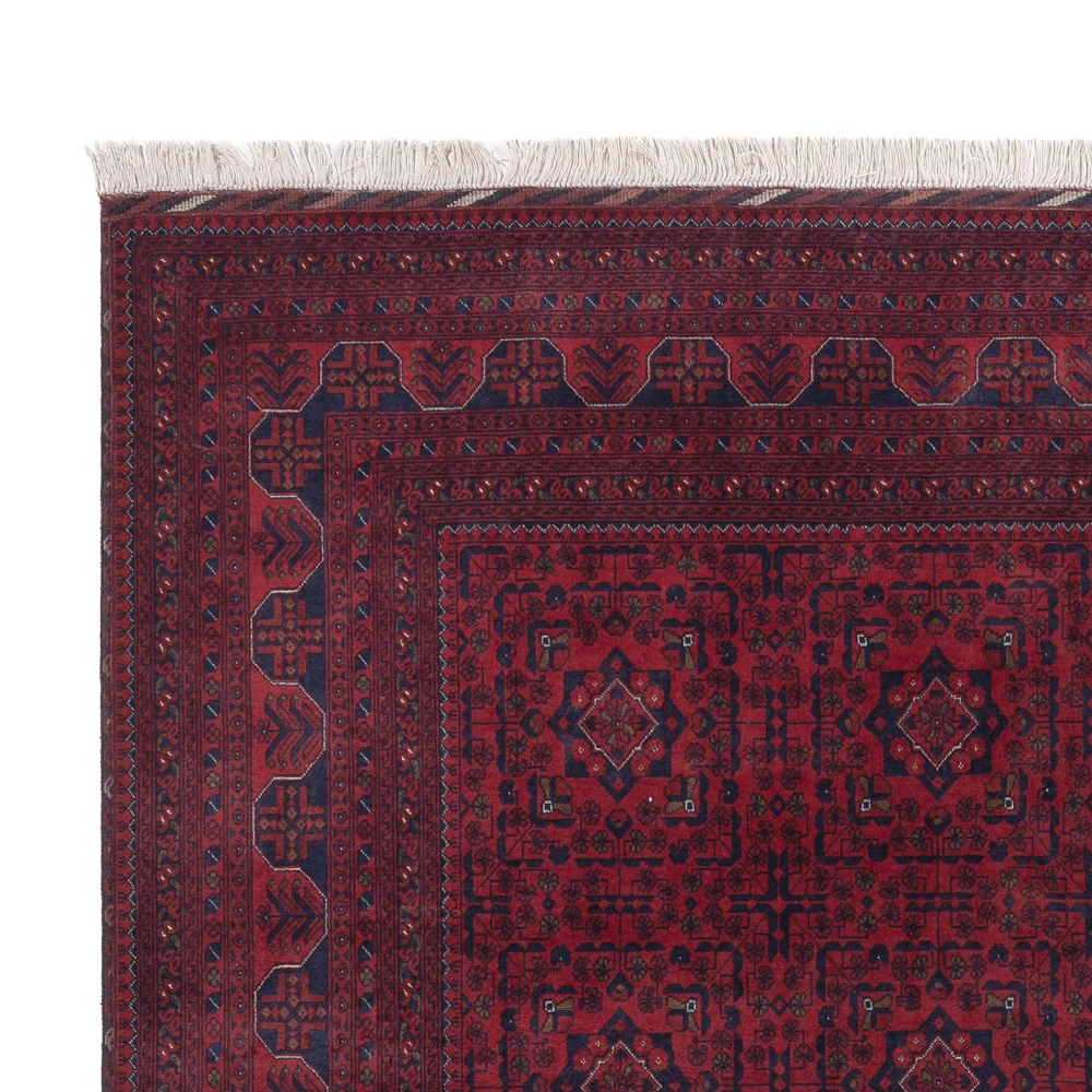 Afghan Teppich - Royal - 286 x 202 cm - dunkelrot