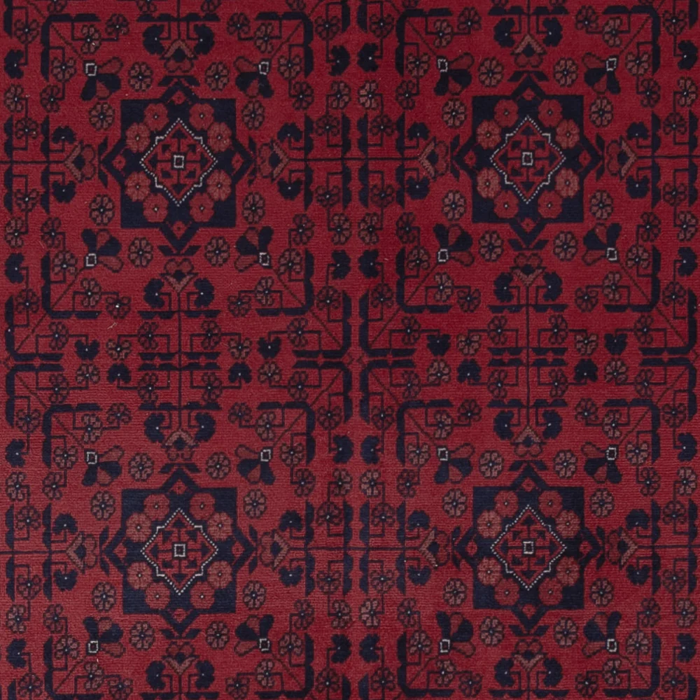 Afghan Teppich - Royal - 289 x 198 cm - dunkelrot
