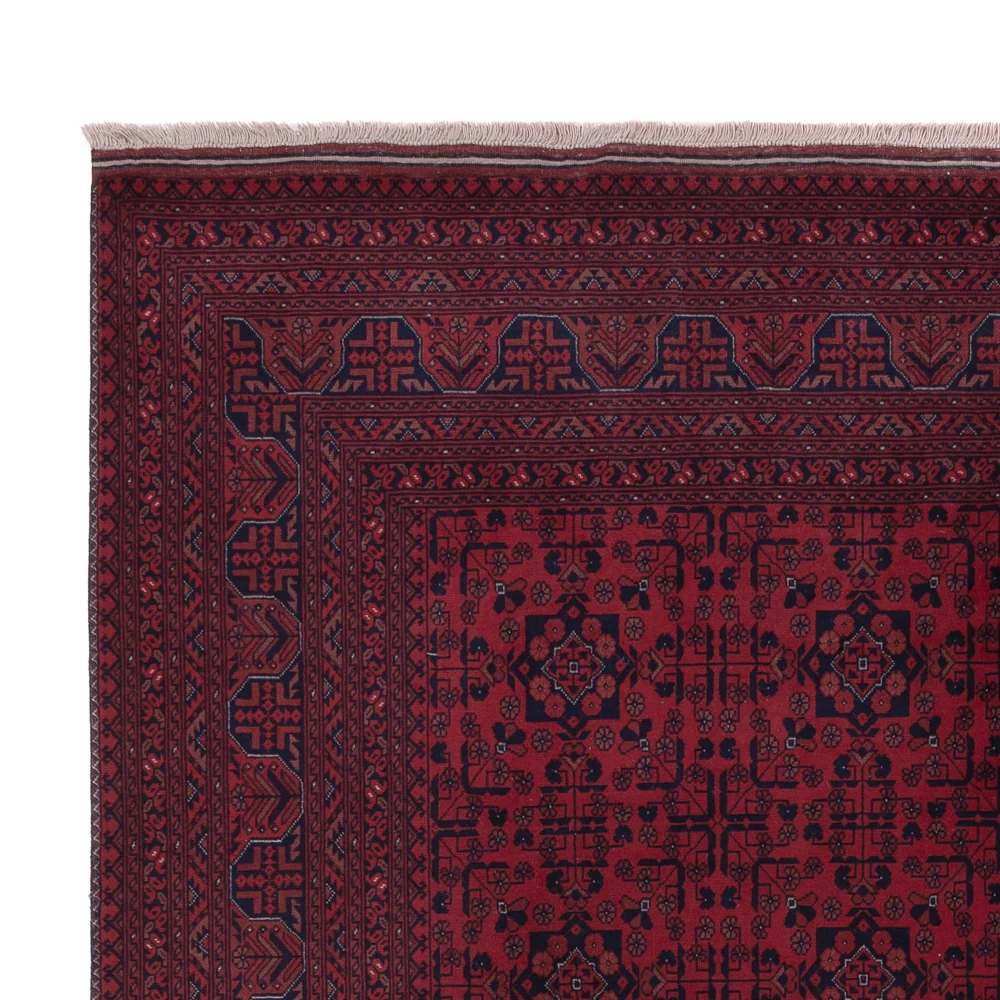 Afghan Teppich - Royal - 289 x 198 cm - dunkelrot