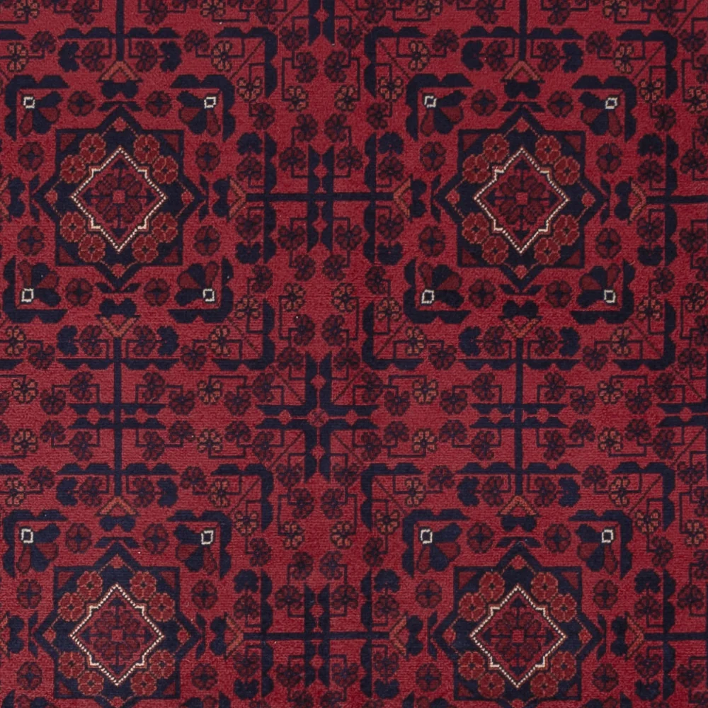 Afghan Teppich - Royal - 289 x 200 cm - dunkelrot