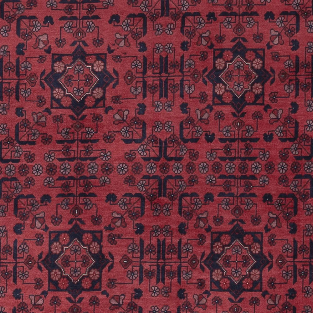 Afghan Teppich - Royal - 292 x 199 cm - dunkelrot