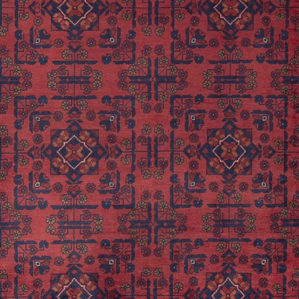 Afghan Teppich - Royal - 294 x 197 cm - dunkelrot