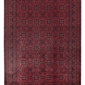 Afghan Teppich - Royal - 294 x 199 cm - dunkelrot