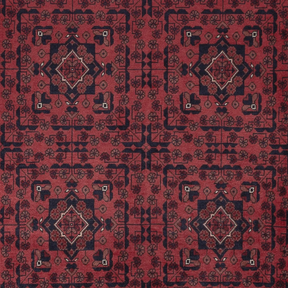 Afghan Teppich - Royal - 294 x 199 cm - dunkelrot