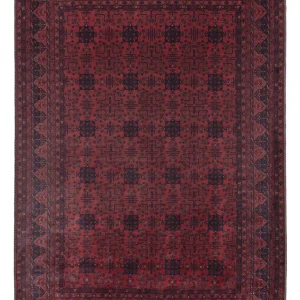 Afghan Teppich - Royal - 294 x 209 cm - dunkelrot