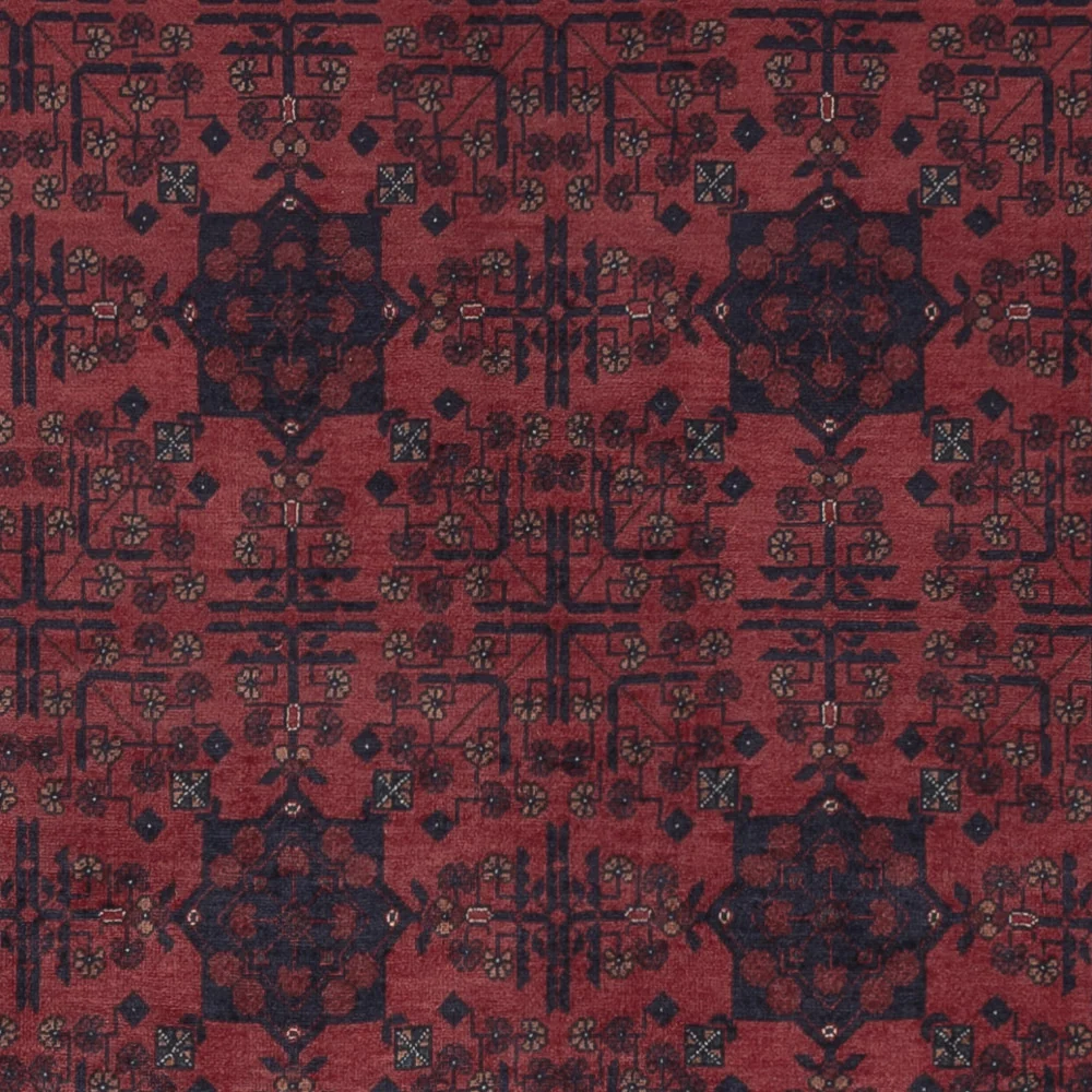 Afghan Teppich - Royal - 294 x 209 cm - dunkelrot