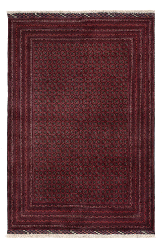 Afghan Teppich - Royal - 297 x 198 cm - dunkelrot