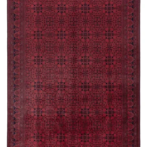 Afghan Teppich - Royal - 297 x 200 cm - dunkelrot