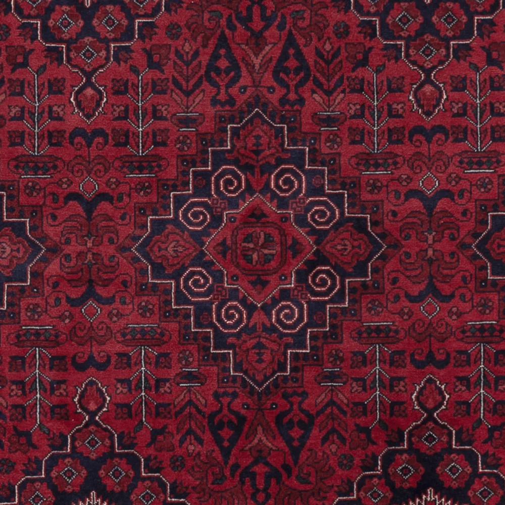Afghan Teppich - Royal - 301 x 201 cm - dunkelrot