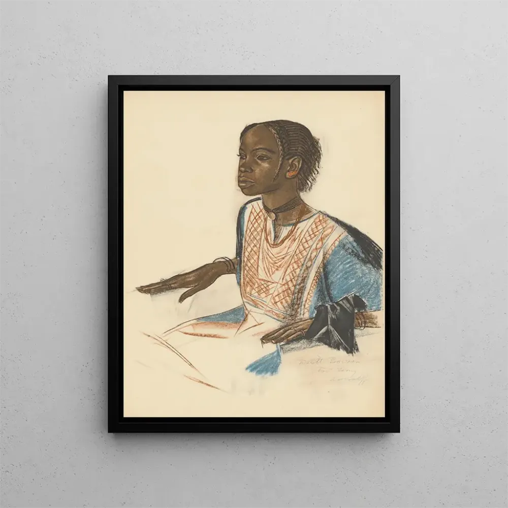 Afrika Zeichnungen und Gemälde Bd. 5 - Alexandre Iacovleff | Kunstdruck