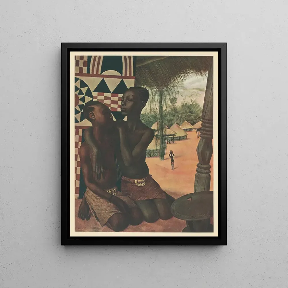 Afrikanische Zeichnungen und Gemälde Bd. 33 - Alexandre Iacovleff | Kunstdruck
