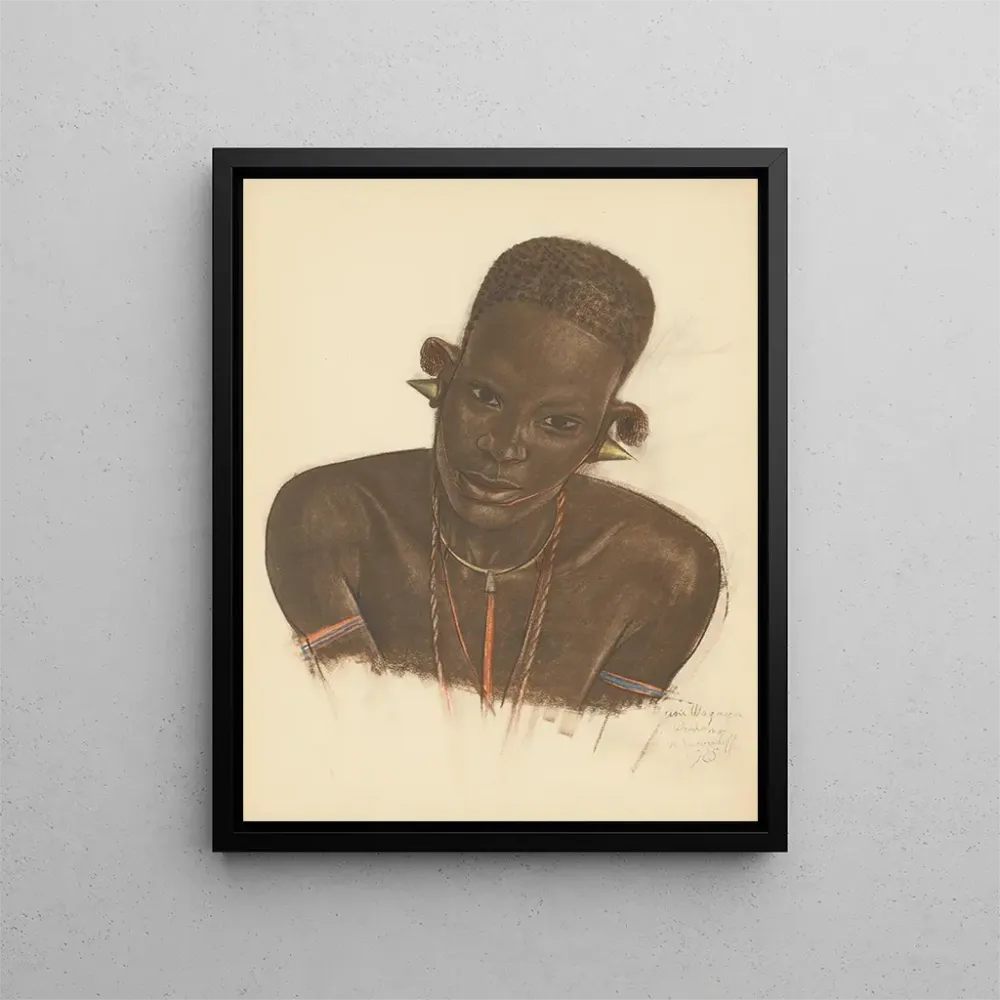 Afrikanische Zeichnungen und Gemälde Bd. 43 - Alexandre Iacovleff | Kunstdruck