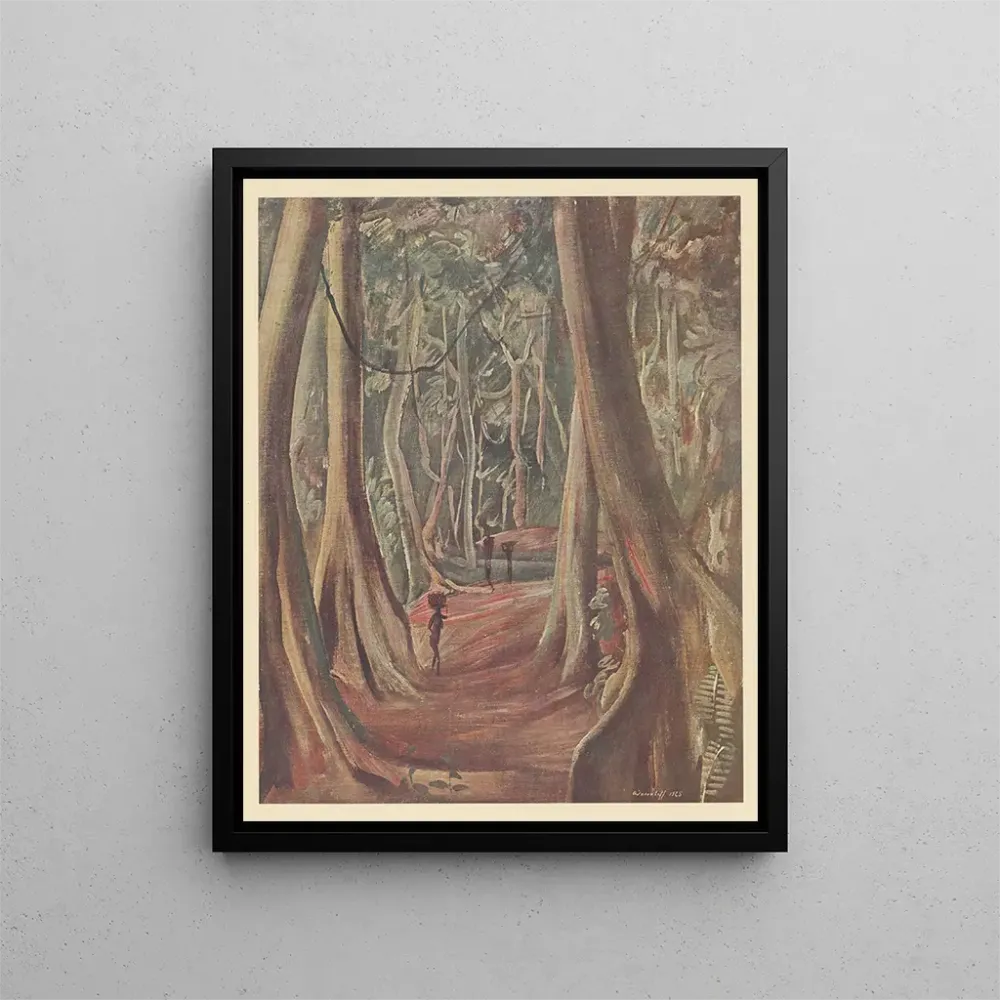 Afrikanische Zeichnungen und Gemälde Bd. 39 - Alexandre Iacovleff | Kunstdruck