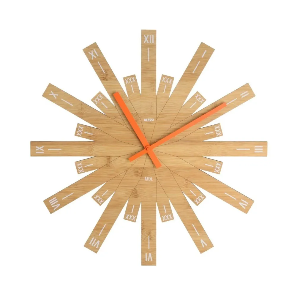Alessi RAGGIANTE Wanduhr