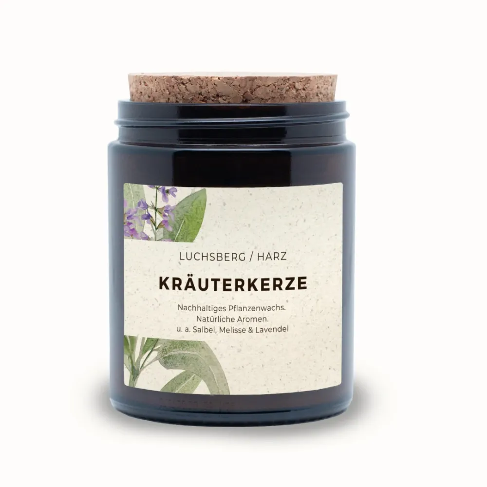 Aromakerze "Kräuterkerze"
