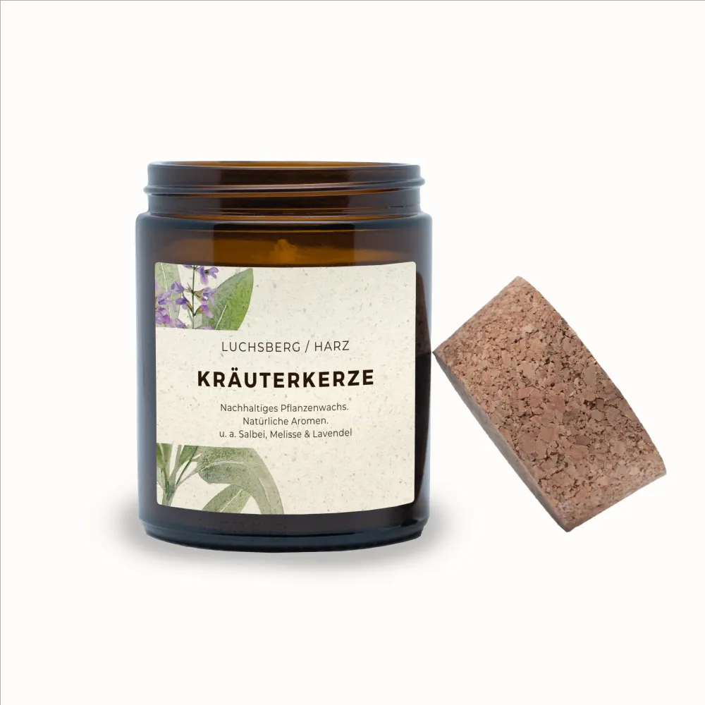 Aromakerze "Kräuterkerze"