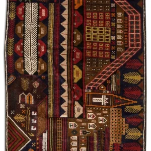 Belutsch Teppich 140 x 85 cm