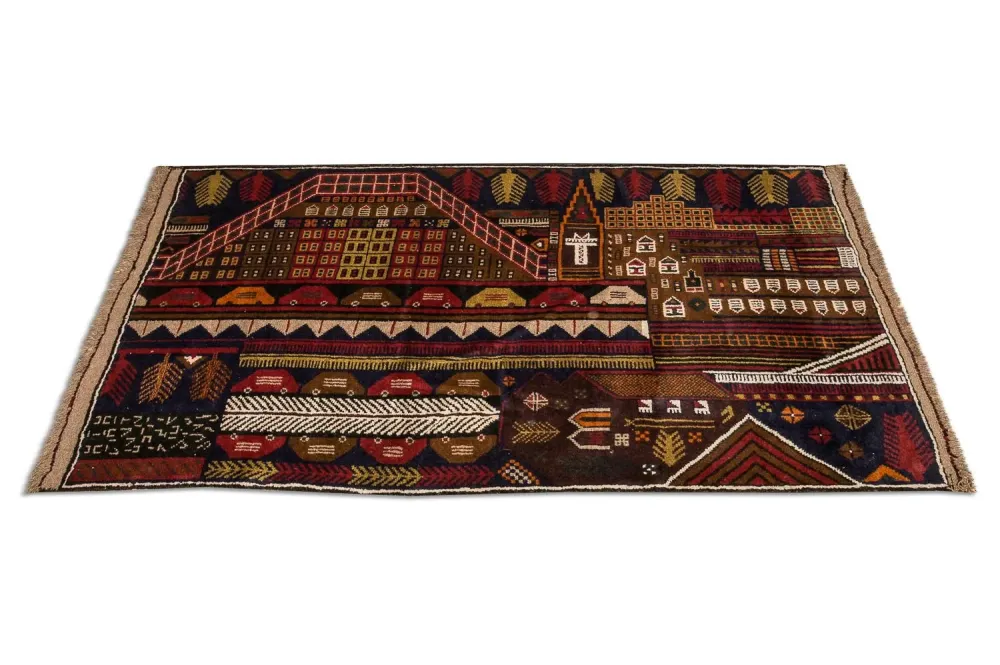 Belutsch Teppich 140 x 85 cm