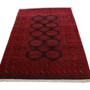 Belutsch Teppich 190 x 129 cm - rot
