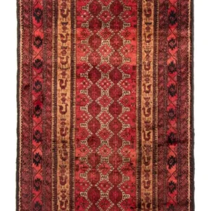 Belutsch Teppich 192 x 105 cm - rost
