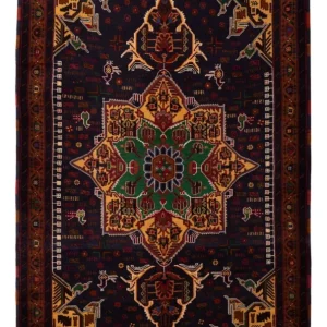 Belutsch Teppich - 195 x 120 cm - mehrfarbig
