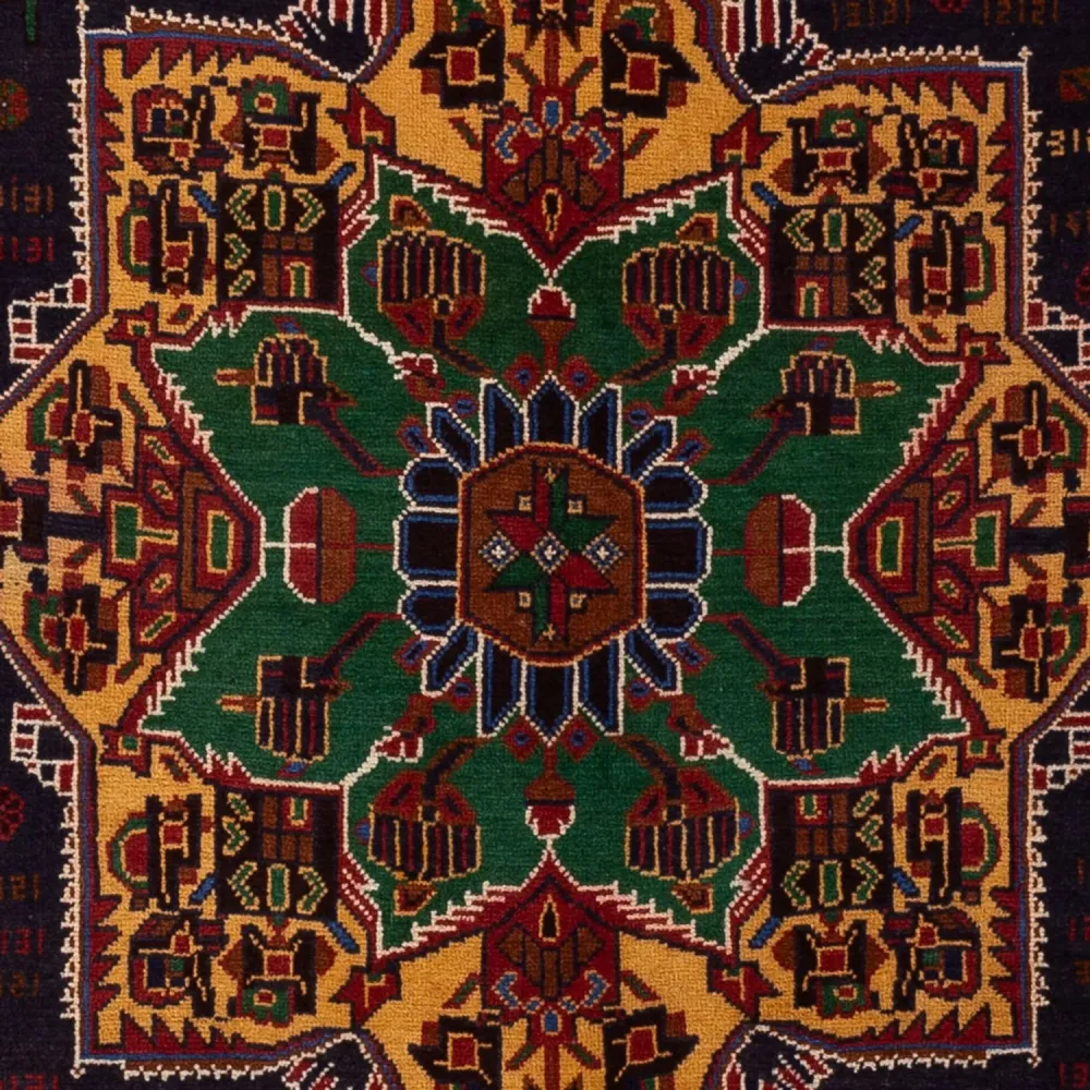 Belutsch Teppich - 195 x 120 cm - mehrfarbig