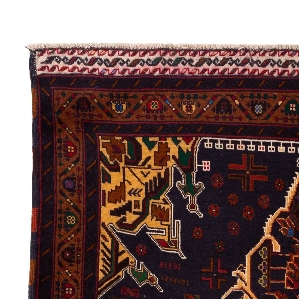 Belutsch Teppich - 195 x 120 cm - mehrfarbig